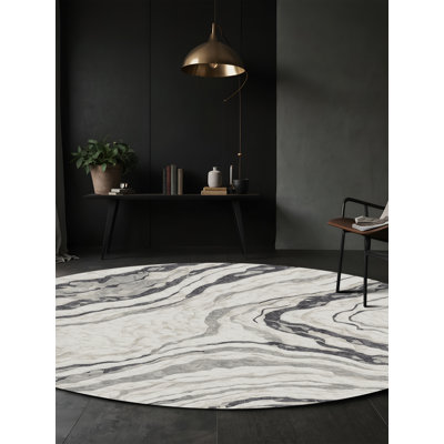 Tapis gris lavable à la machine