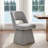  Upholstered Swivel Dining Chair-1947745945