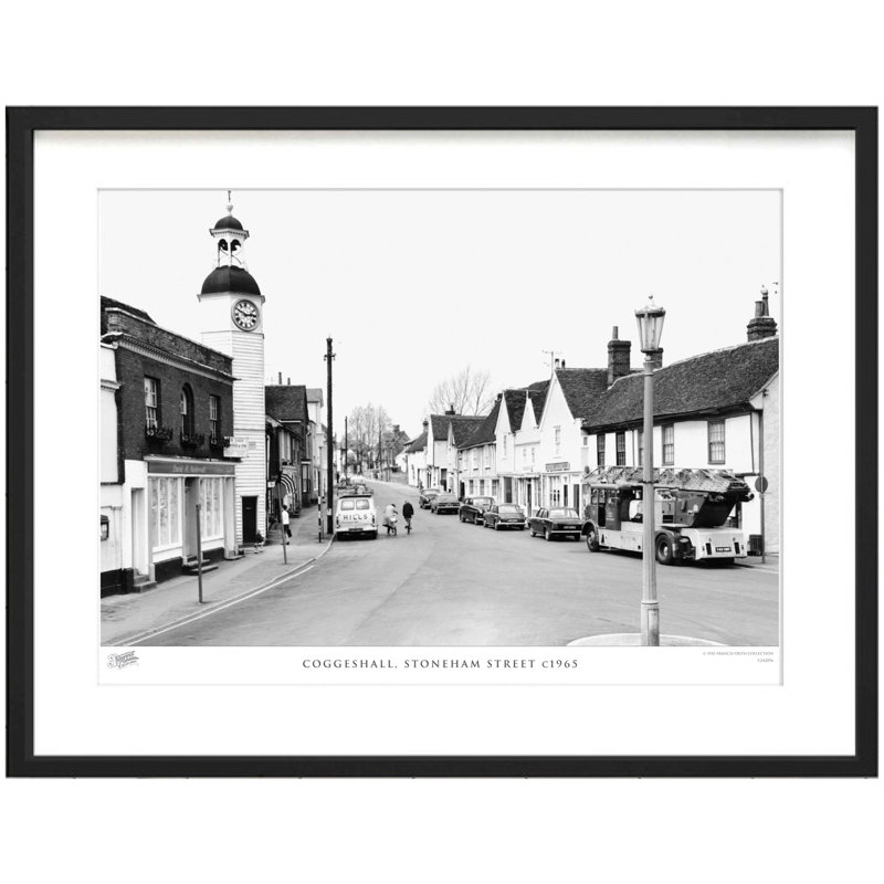 Coggeshall, Stoneham Street C1965 by Francis Frith - Single Picture Frame Print, 60cm H x 80cm W x 2.3cm D