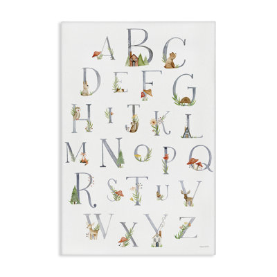 «Soft Cottage Alphabet» par Rachel Nieman