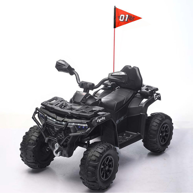 24V ATV TOY CARS 3-8 (No RC), Noir