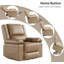 Fauteuil inclinable électrique avec massage et chaleur-1155117506