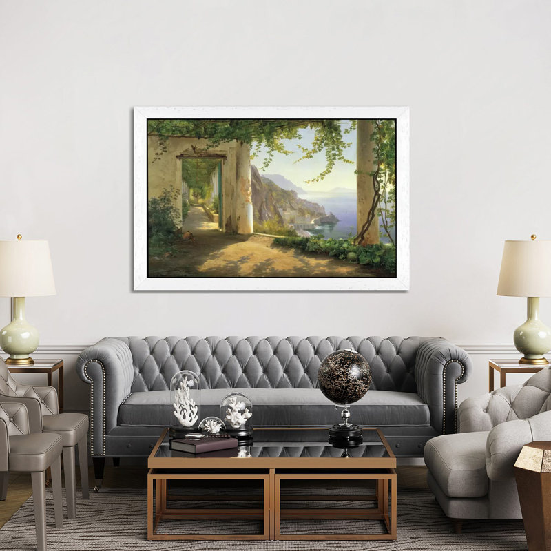 Print, 101.6 cm H x 66.04 cm W, White Floater Framed