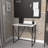 Harper-Rose Metal Base Writing Desk-1830090493