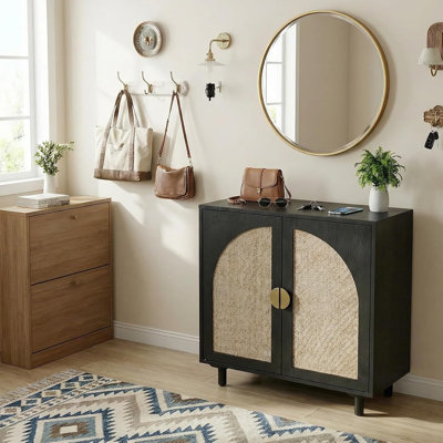 Buffet avec rangement Modern Rattan