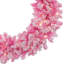 Couronne de Noël artificielle pré-éclairée en pin floqué - lumières claires-106854094-106854096