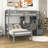 Gunaseelan Kids Twin Over Twin Bunk Bed with Drawers-2115358698