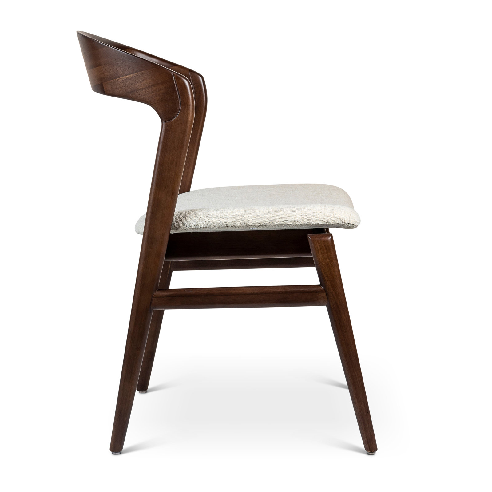 Anela Oak Side Chair, Nogal/Medley Ivory