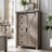 Charithra 5-Drawer Chest with Sliding Barn Door-1259757798