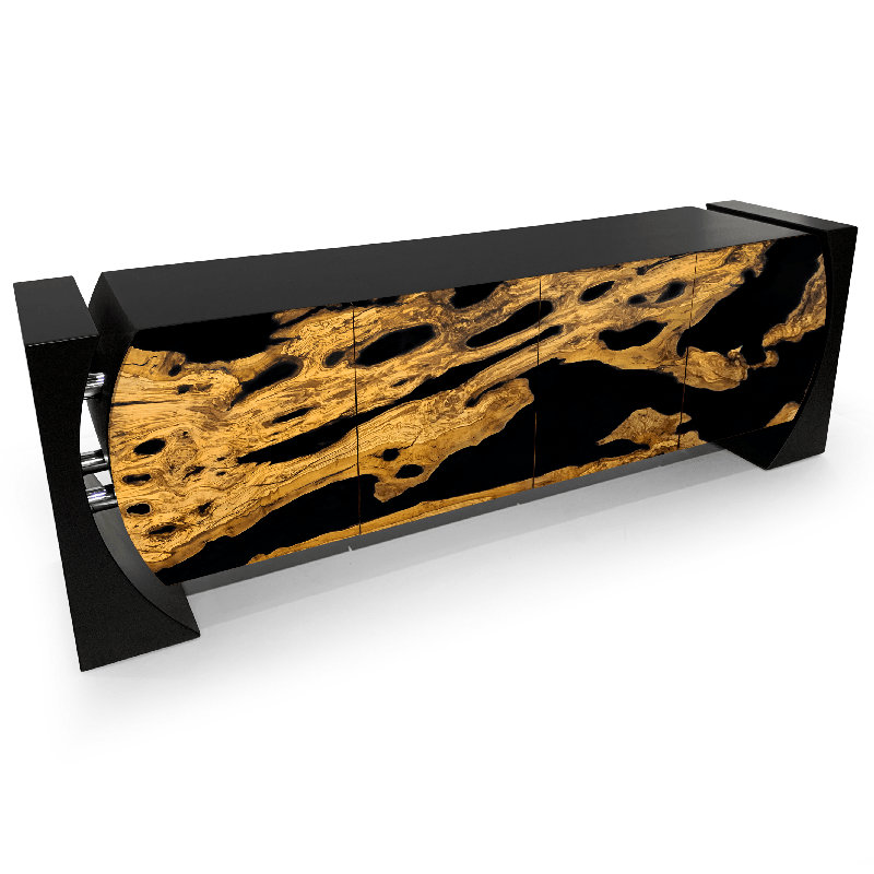 Loire 82.6'' W Solid Wood Credenza