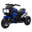 Moto Aosom 6V pour enfants avec musique, phares et klaxon - Bleu