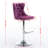 Daijiah Swivel Upholstered Adjustable Height Counter Stool-789314002-767543822