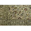 Tapis beige en laine noué à la main de conception unique 9 pi 7 po x 13 pi 5 po années 1980