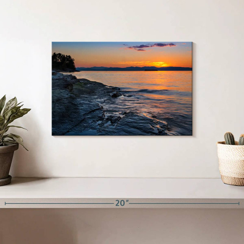 Alvord Serene Lake Champlain, 8" H x 12" W