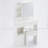 29.2" Small Space Left Drawer Desktop Vanity Table with Cushioned Stool and sliding mirror-113847152