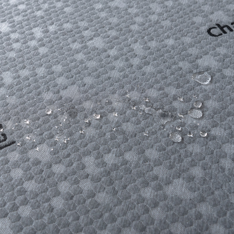 Protège-matelas infusé au charbon - imperméable, Grand