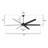 100" McClellandville Industrial Ceiling Fan with Aluminum Blades and Remote Control-908178266