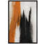 Reproduction d'art abstrait sur toile encadrée pour décoration intérieure moderne-117184280-117184279