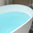 59" Freestanding Soaking Solid Surface Stone Resin Bathtub with Integrated Overflow and Pop-up Drain-120785880-127331730