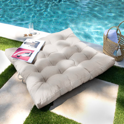 Kama Striped Sunbrella® Indoor/Outdoor Throw Pillow