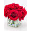 Arrangement de velours roses, centre de table artificiel artificiel-147013726