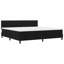 Lit sommier avec matelas Vidaxl noir 78,7 po x 78,7 po-623350963