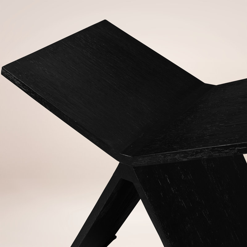 Reclaimed Wood Upright Book Stand