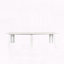 Console multifonctionnelle extensible - Se convertit en grande table de salle à manger (118,5 po, 121,25 lb)-762990477