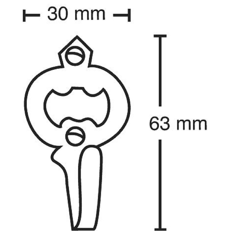 Metal Wall Hook, Matte Black