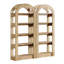 70.87" H 5-Tier Arched Bookcase-1920949448-1938458142