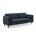 Dark Blue Polyester Blend
