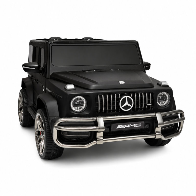 2 places 24V 7AH pour enfants avec roues EVA, musique Bluetooth, RC