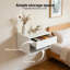 37cm W Manufactured Wood Bedside Table