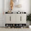 Grande armoire à chaussures moderne avec tablettes réglables-2011845926