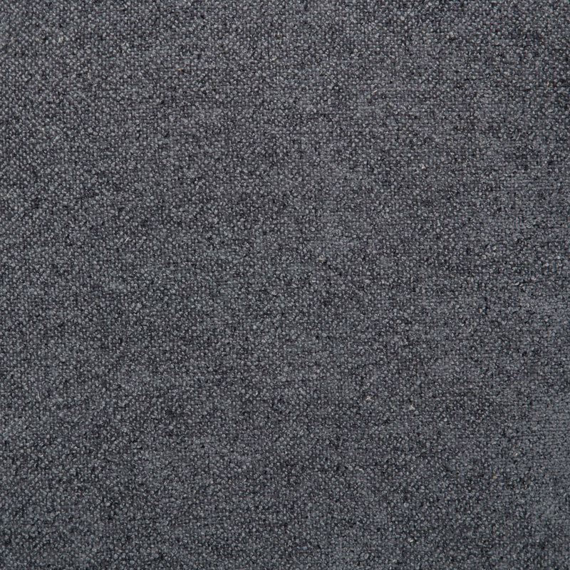 Fauteuil d'appoint rembourré, Gris anthracite