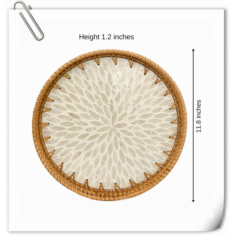 Wolfort Natural Fibers Tray