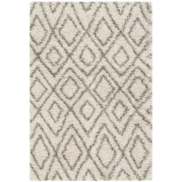 Tapis ivoire / gris Adessa