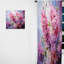 Gurjot - Rideau lilas - Rideau floral obscurcissant - 1 panneau-91834665