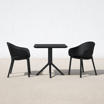 Farrah Square 2 - Person 31.5" Long Dining Set