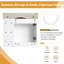 Meuble-lavabo simple Marnar 28 po avec comptoir en céramique, meuble-lavabo mural avec lavabo en céramique-1676833056-1676833063