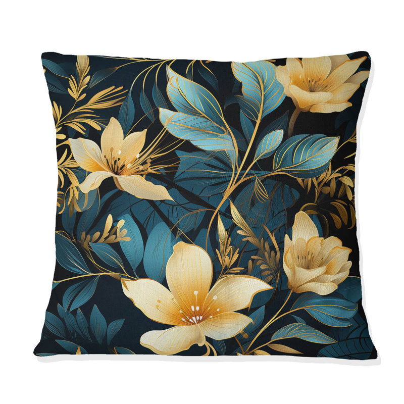 Coussin décoratif Tropical Twilight Ii, H 18 po x l 18 po