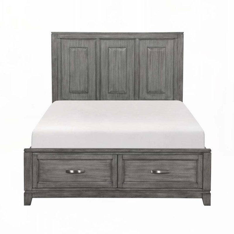 Platform Bed with Storage Drawers