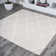Briano Diamond Trellis Ivory Indoor/Outdoor Rug