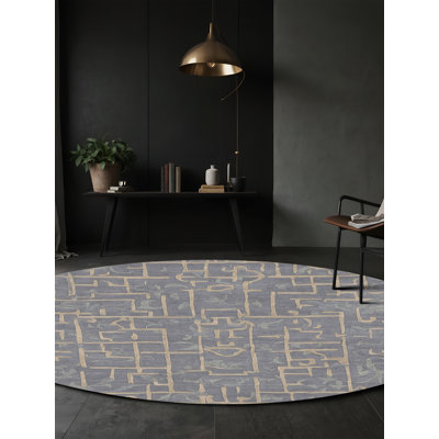 Tapis gris lavable à la machine