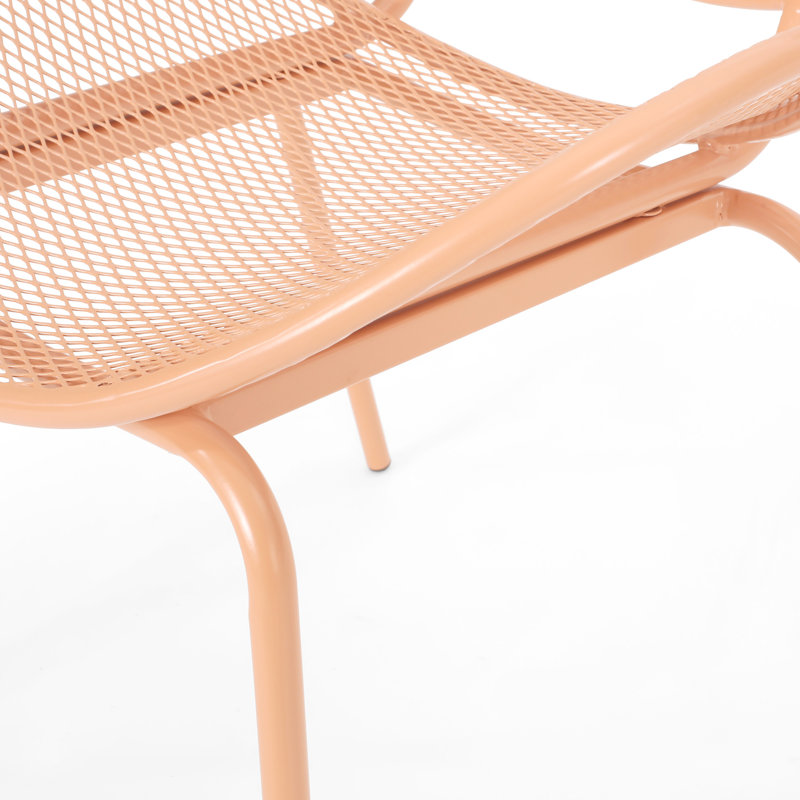 Chaise ELBA (ensemble de 2), Orange