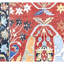 Hand Knotted Wool Area Rug in Red And Charcoal-1559239423