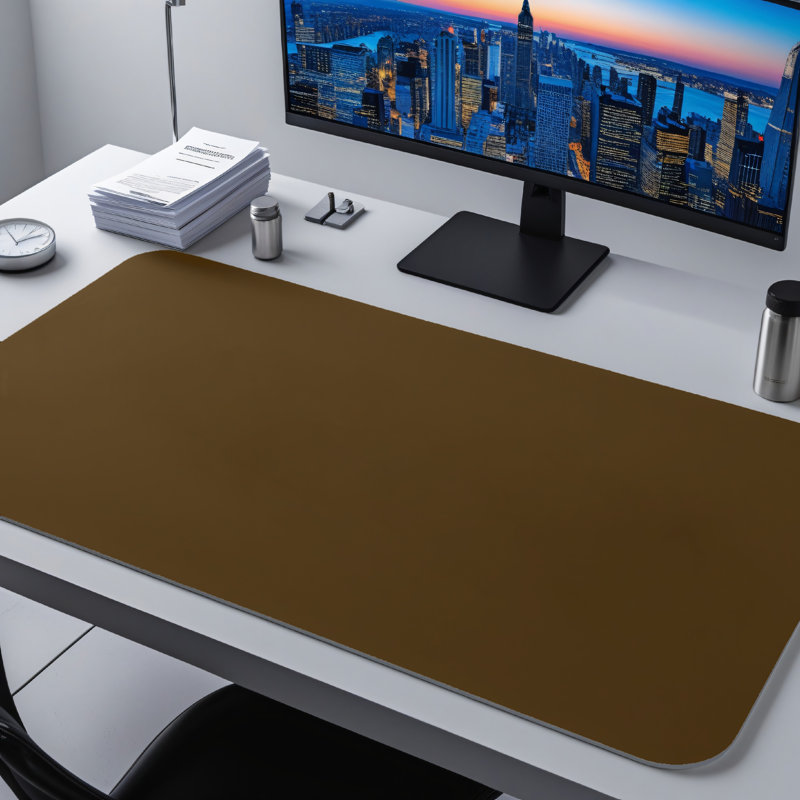 Polyester Desk Pad, 23.6x13.8