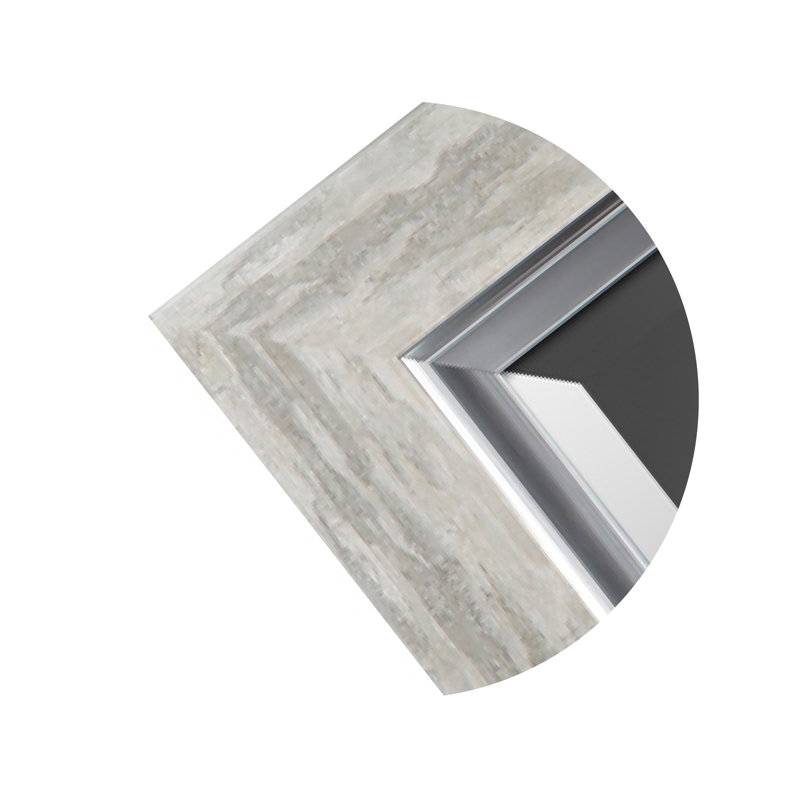 Brunilda Wall Mirror, Silver Leaf