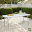 Table rectangulaire pliante Baldwin Elegant