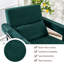 Fauteuil d'appoint moderne en molleton berbère avec repose-pieds et coussin de taille pour le salon-378526572